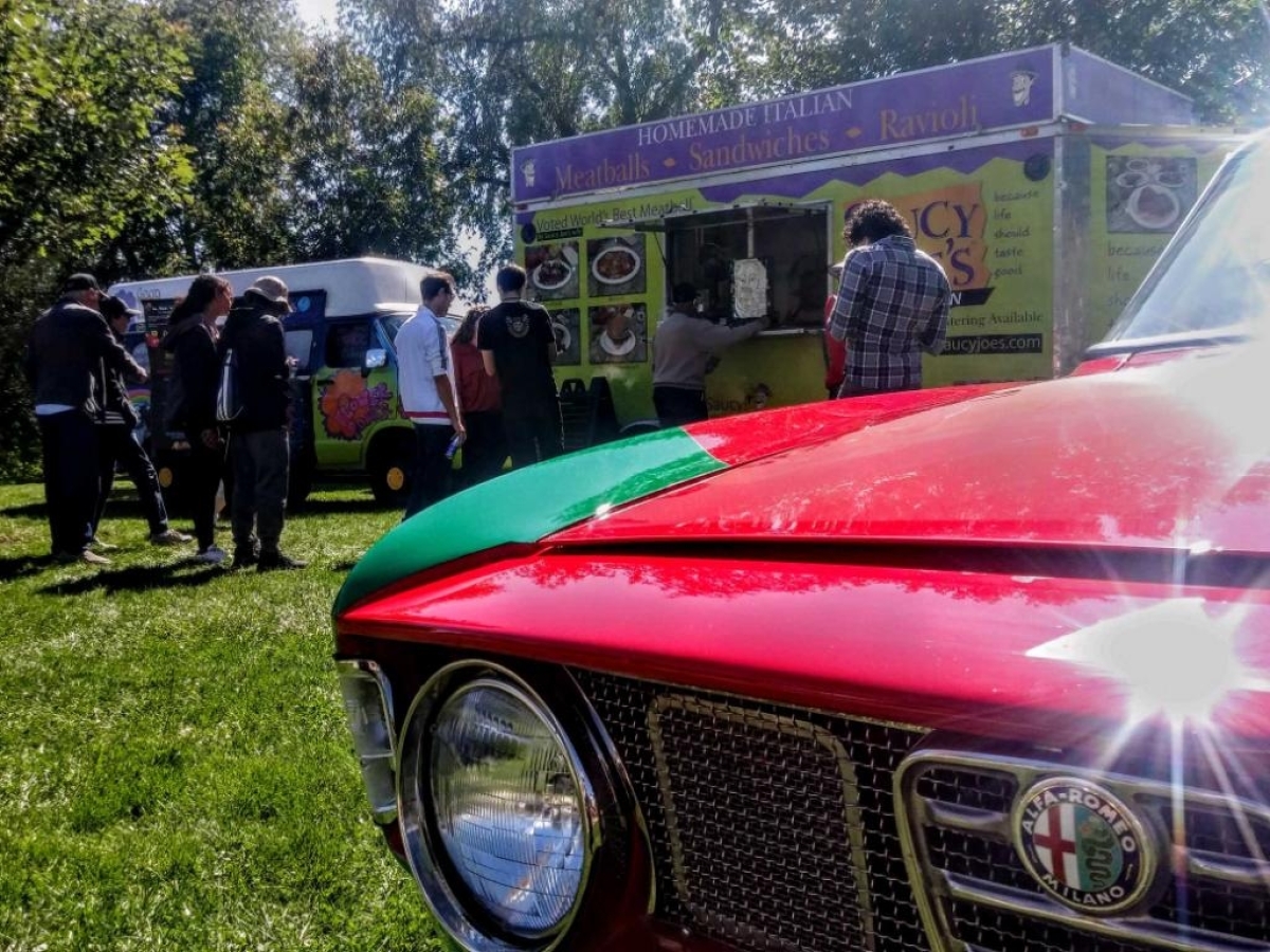 Italian Happening Find the Saucy Joe's Food Truck